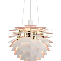 Louis Poulsen Pendellampor-PH Artichoke Pendel Anniversary Edition 600 mm, Mattvit / Pale Rose
