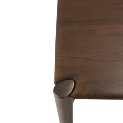 PI Matbord Mörkbetsad Teak, 80x160 cm