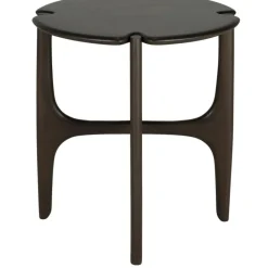 Ethnicraft Sidobord & Avlastningsbord-PI Sidobord Ø47 cm, Mahogny