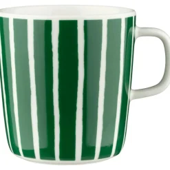 Piccolo Mugg 40 cl, Vit / Grön