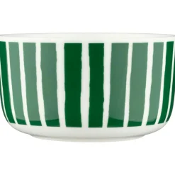 Marimekko Frukostskålar-Piccolo Skål 50 cl, Vit / Grön