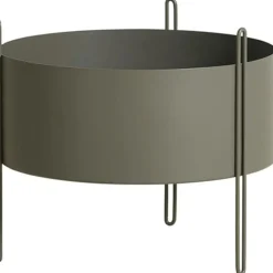 Woud Krukor-Pidestall Kruka Ø40 cm, Svart