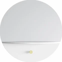 Department Väggspeglar-Pie B Väggspegel, Vit , 80cm