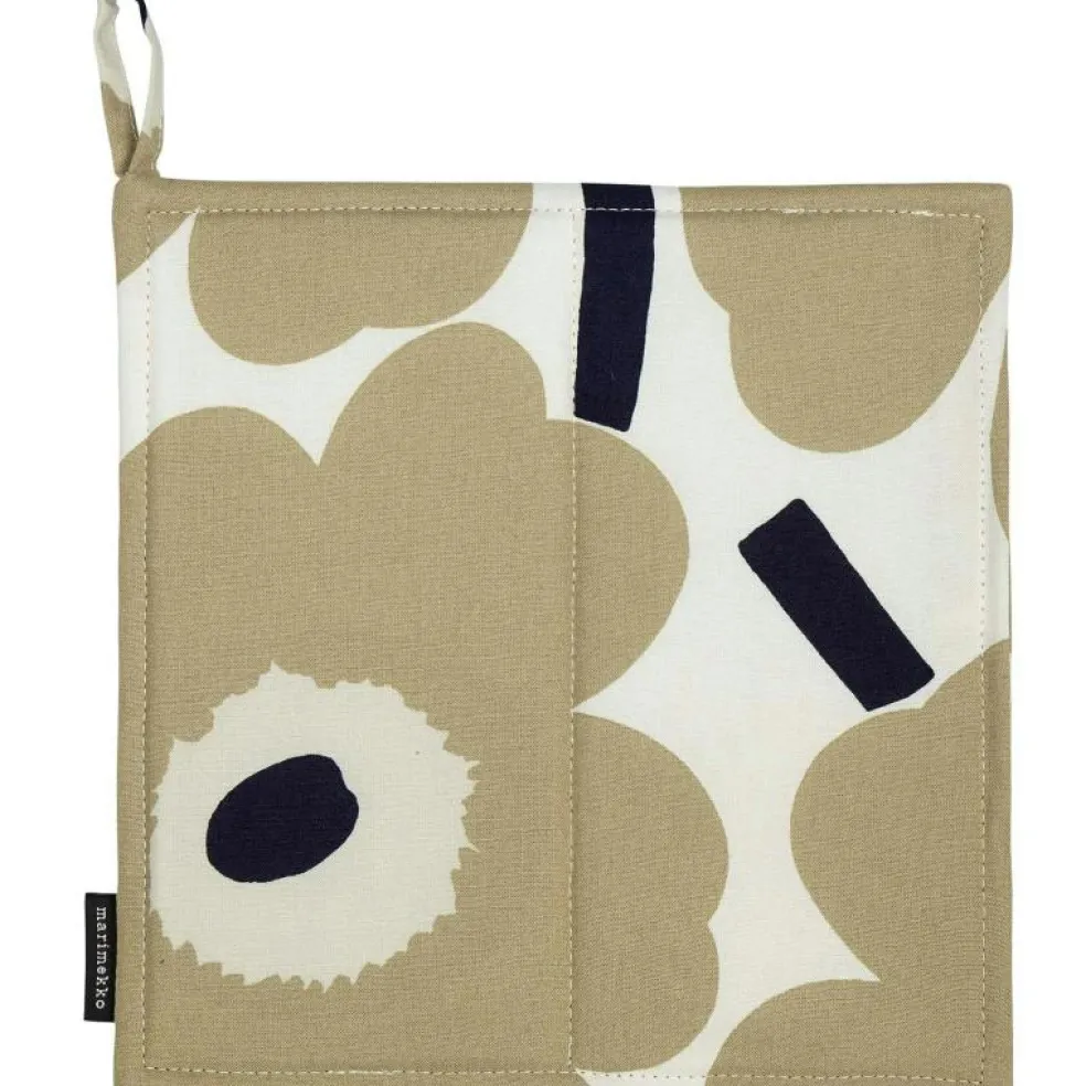 Pieni Unikko Grytlapp, Beige/Mörkblå