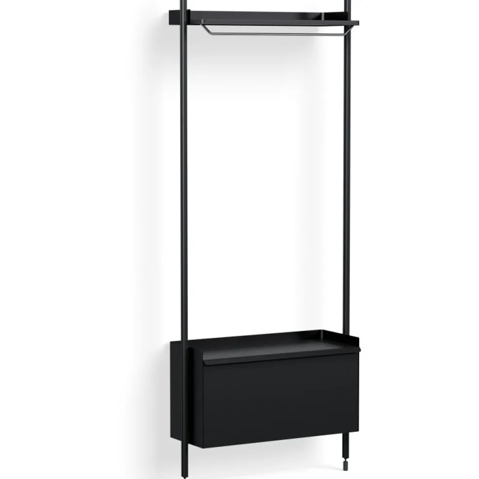 Pier System 1001 1 column, PS Black / Black