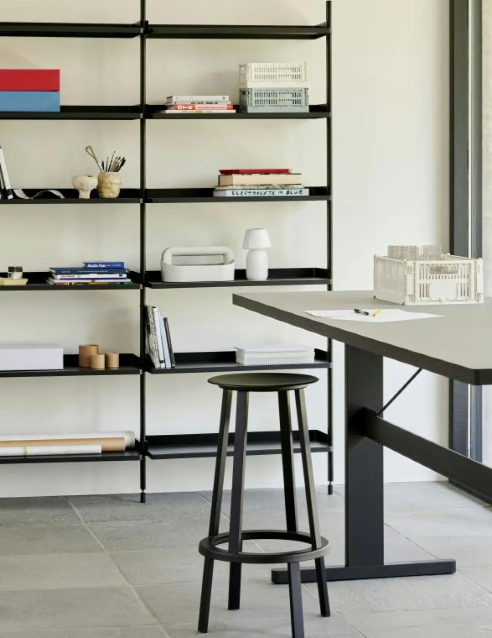 Pier System 103 3 columns, PS Black / Black