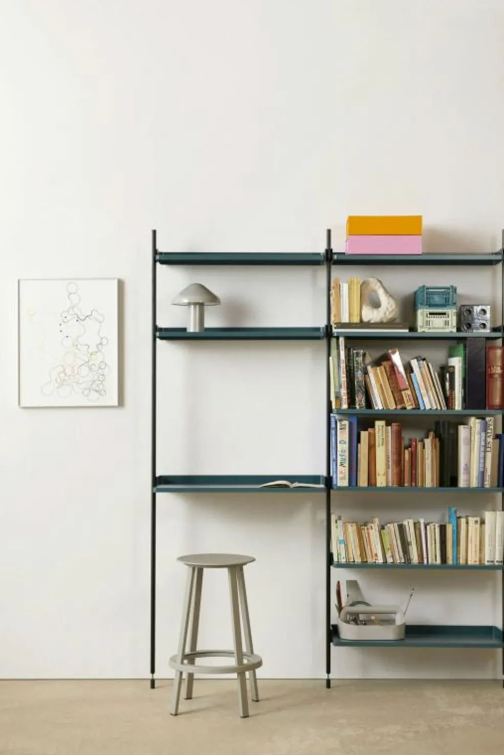 Pier System 103 3 columns, PS Black / Black