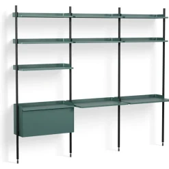 Pier System 13 3 columns, PS Black / Black