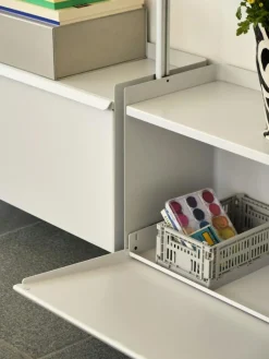 HAY Modulära Hyllsystem-Pier System 133 3 columns, PS Black / Black