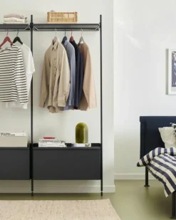 HAY Modulära Hyllsystem-Pier System Hylla Med Hängare, PS Black