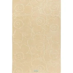 Marimekko Handdukar & Badlakan-Piirto Unikko Gästhandduk Straw / Off-white, 30x50 cm