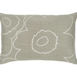 Piirto Unikko Kuddfodral, 40x60 cm Sand/Vit