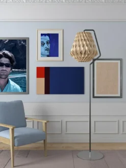 Pilke Golvlampor-Signature PF28 Golvlampa, Björk