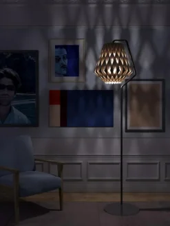 Pilke Golvlampor-Signature PF28 Golvlampa, Björk