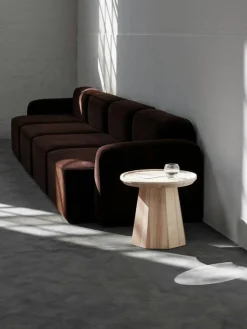 Normann Copenhagen Sidobord & Avlastningsbord|Soffbord-Pine Sidobord Ø65 cm, Ljusgrön