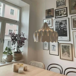 Pilke Pendellampor-Pioni Pendel 50 cm, Vit