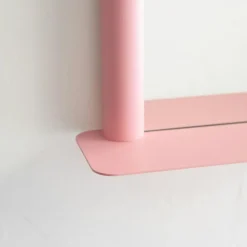 Pipeline Väggspegel 56x60.6 cm, Rosa