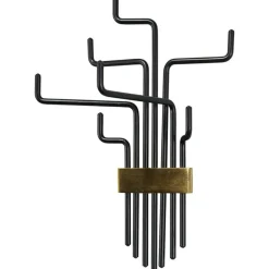 Pipes Klädhängare, Svart