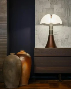 Pipistrello Large Bordslampa, Agave Green