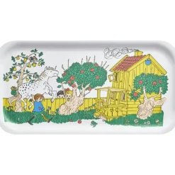 Muurla Brickor-Pippi Bricka The Way Home 22x43 cm