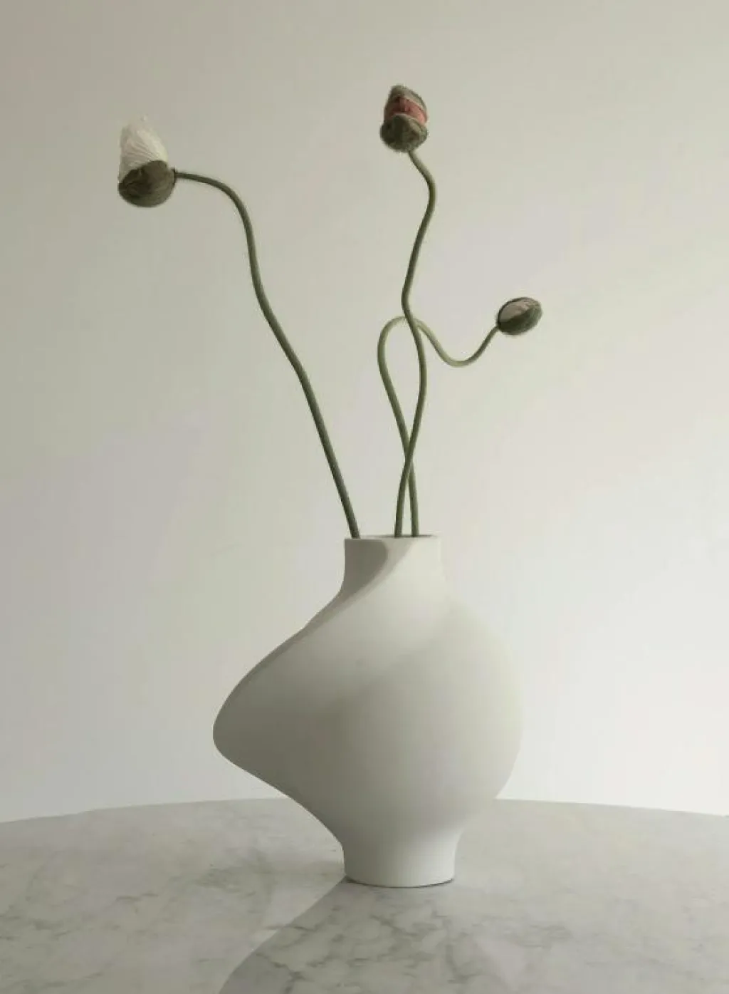 Louise Roe Vaser-Pirout 01 Vas 25 cm, Vintage Glaze