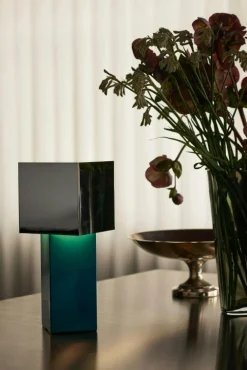 &Tradition Portabla Lampor|Portabla Lampor-Pivot ATD7 Portabel Bordslampa, Rusty Red/Mint