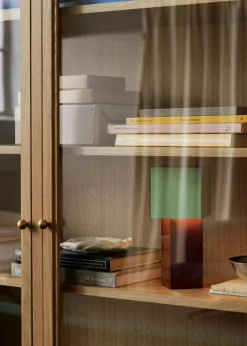 &Tradition Portabla Lampor|Portabla Lampor-Pivot ATD7 Portabel Bordslampa, Rusty Red/Mint