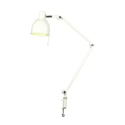 PJ65 Bordslampa Med Klämfäste, Vit