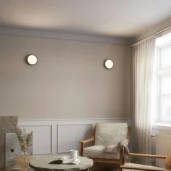 Edgeform Plafonder-Plafon 45 Vägg-/Taklampa, Vit / Mässing