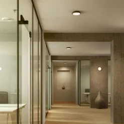 Edgeform Plafonder-Plafon 45 Vägg-/Taklampa, Vit / Mässing