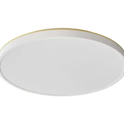 Edgeform Plafonder-Plafon 45 Vägg-/Taklampa, Vit / Mässing