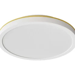 Edgeform Plafonder-Plafon 45 Vägg-/Taklampa, Vit / Mässing