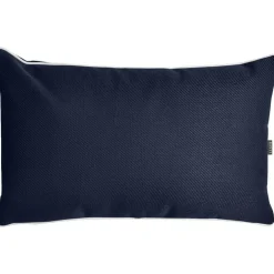 Plain Kudde 40x65 cm, Marinblå