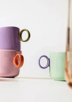 Iittala Tekoppar|Kaffekoppar-Play Mugg 35 cl, Ivory / Oliv