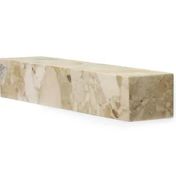Audo Copenhagen Vägghyllor-Plinth Hylla 60 cm, Kunis Breccia Marmor