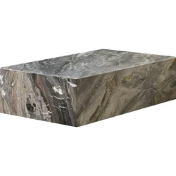 Plinth Low Soffbord 100x60 cm, Kunis Breccia Marmor