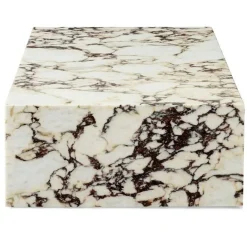 Plinth Low Soffbord 100x60 cm, Kunis Breccia Marmor