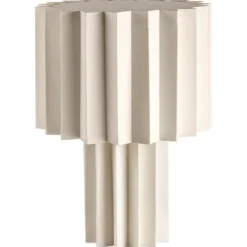 Plissé White Edition Bordslampa