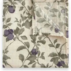 Barn Garbo & Friends Barnfiltar-Plum Muslin Babyfilt 110x110 cm