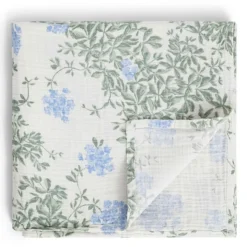 Barn Garbo & Friends Barnfiltar-Plumbago Babyfilt Muslin, 110x110 cm