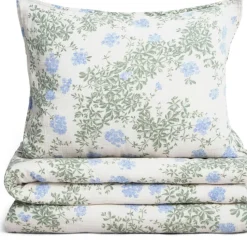 Barn Garbo & Friends Bäddset|Barnsängkläder-Plumbago Bäddset, 70x80 + 28x35 cm