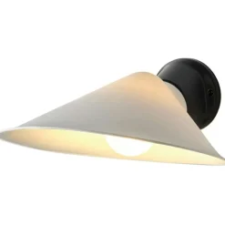 DCWéditions Sänglampor|Vägglampor-Plume CA Vägglampa Med Sladd, Porslin