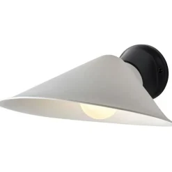 Plume SW Vägglampa Med Strömbrytare, Polykarbonat