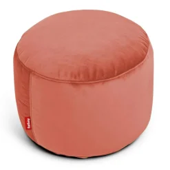 Point velvet recycled Sittpuff, Rhubarb