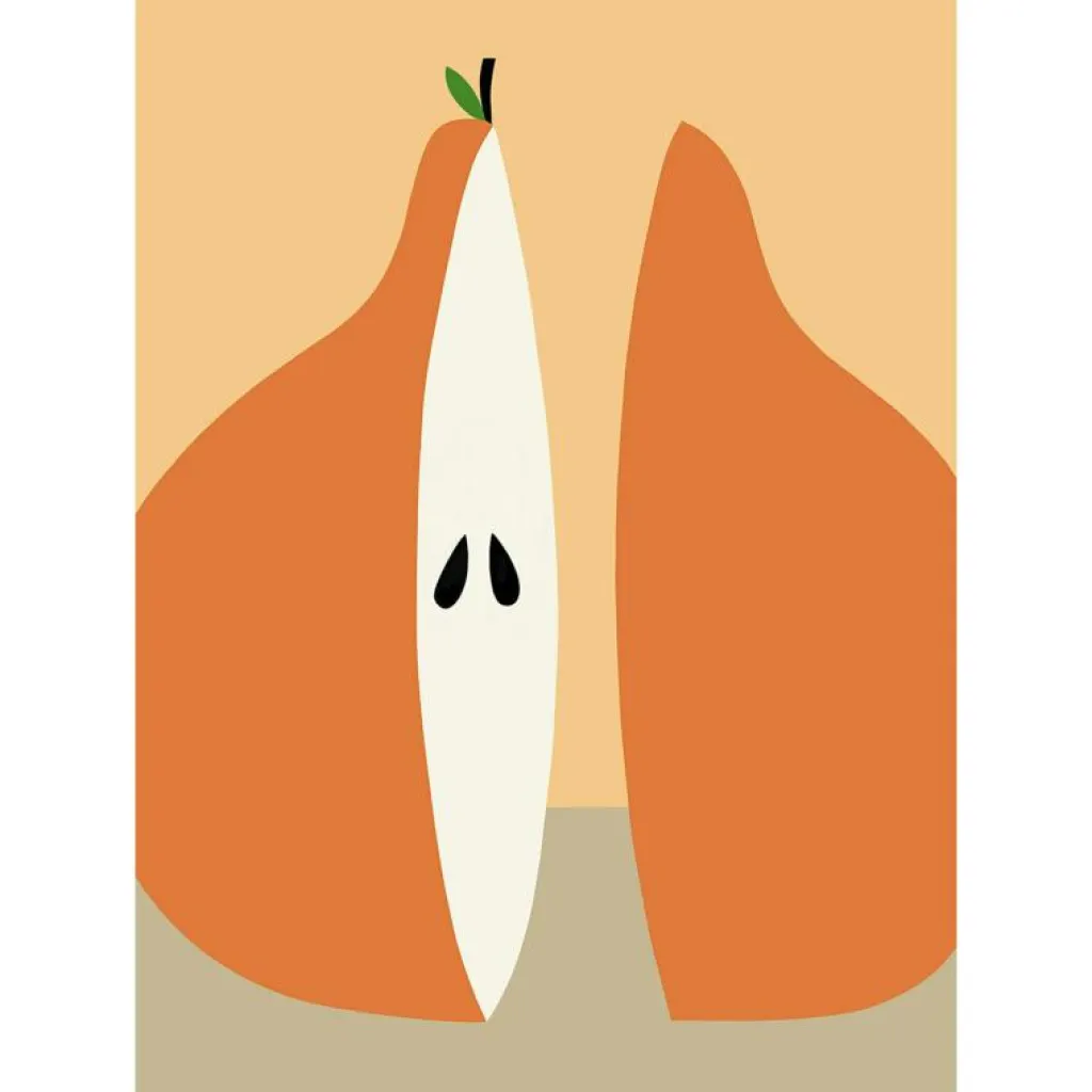 Paper Collective Posters-Poire Poster 50x70 cm