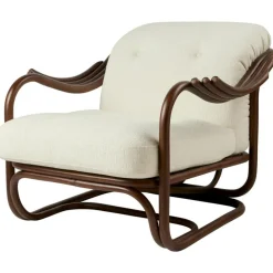 GUBI Fåtöljer-Poltrona Tria Fåtölj, Bouclé 001