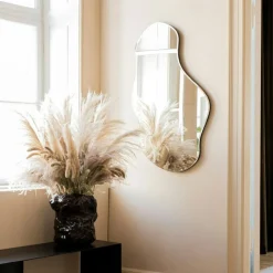 Pond Spegel 110x63 cm, Dark Chrome