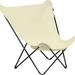 Lafuma Solstolar & Solsängar|Loungefåtöljer & Utefåtöljer-POP UP XL Solstol, Grå/Svart