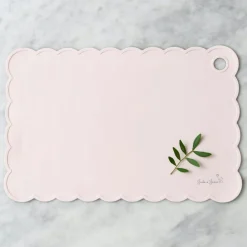 Barn Jack o Juno Barnserviser-Poppy Bordstablett 25x38 cm, Ljusrosa