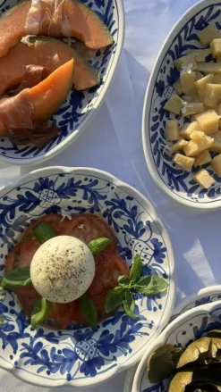 Positano Djup Tallrik 26 cm, Röd